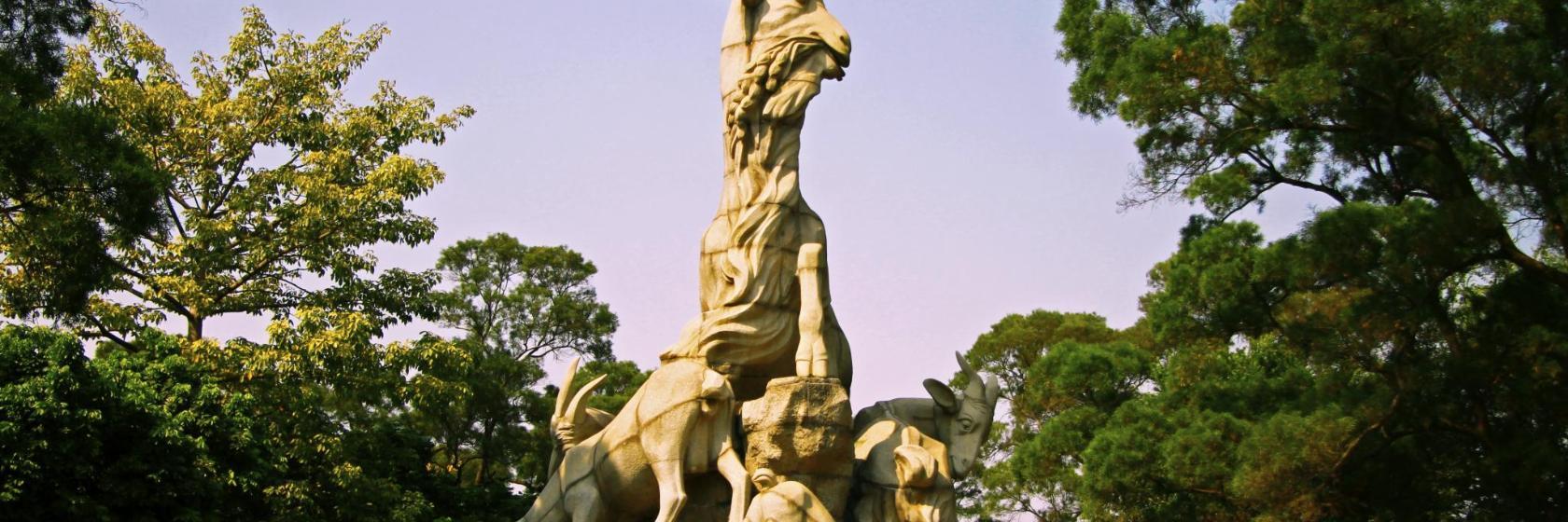 Standbeeld van de Vijf Rammen